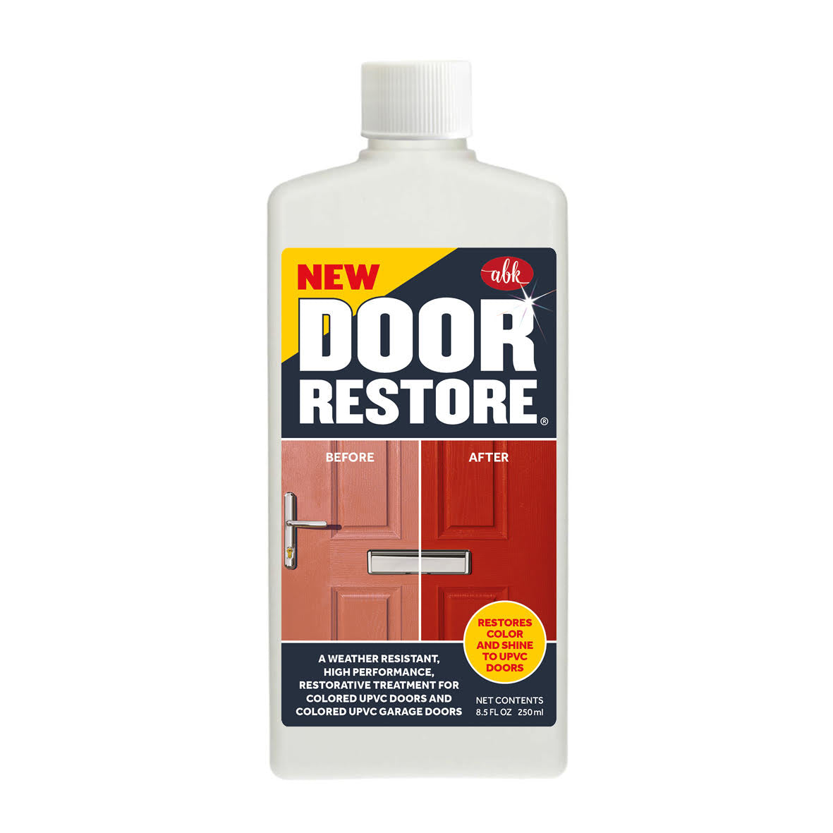 NEW DOOR RESTORE | Restore Colour and Appearance of Faded Composite uPVC Doors | 250ml